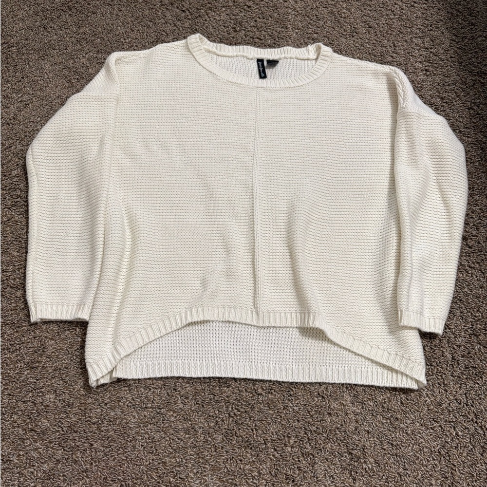 Free for all  size L Women's Cream Sweater